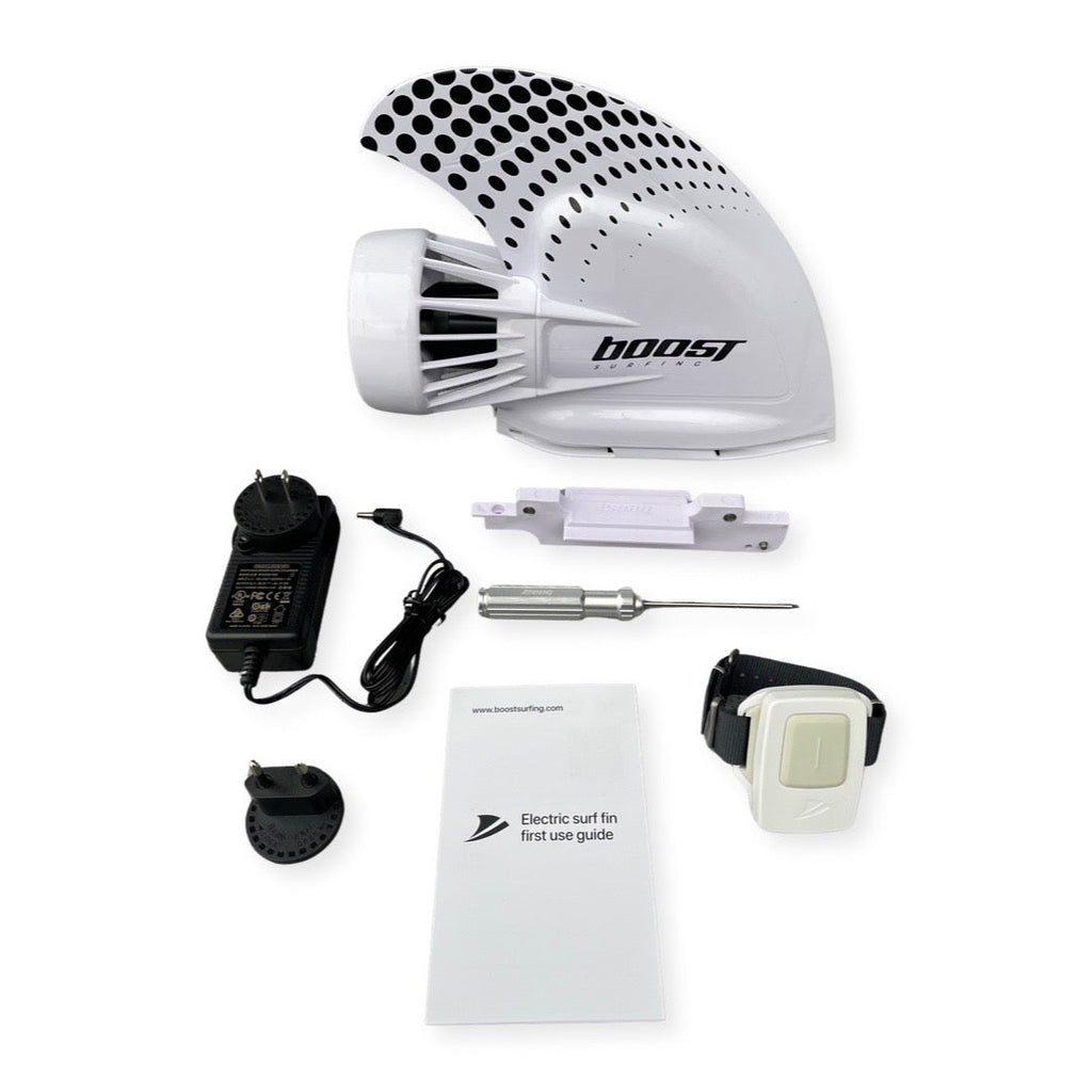 Boost Fin full package displayed
