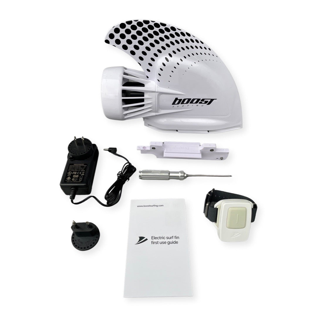Boost Fin full package displayed