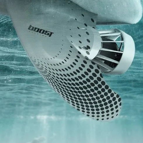 Boost Fin underwater view